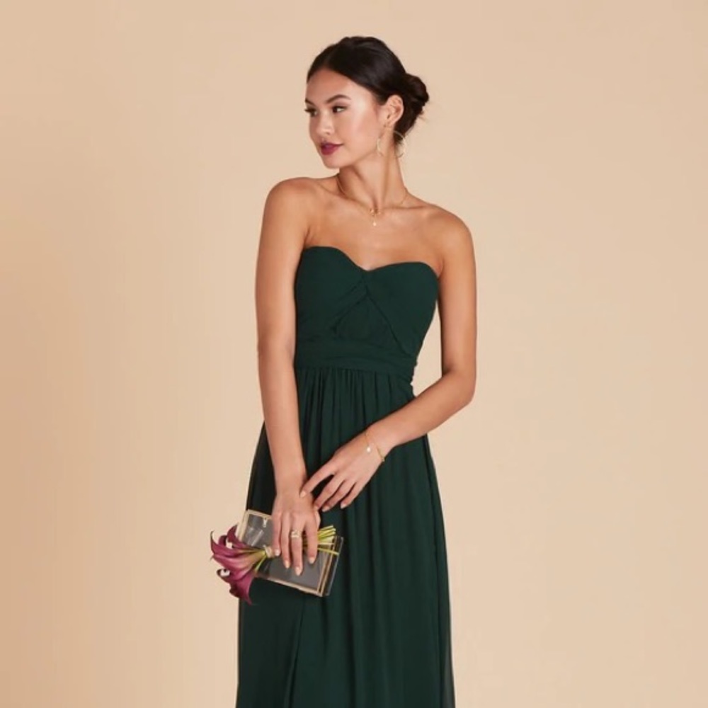 L Emerald Green Convertible Bridesmaid Dress- Birdy Grey [NEW/NEVER WORN]